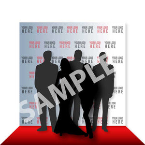 Backdrops & Step and Repeat Banner with Heavy Duty Backdrop Hardware